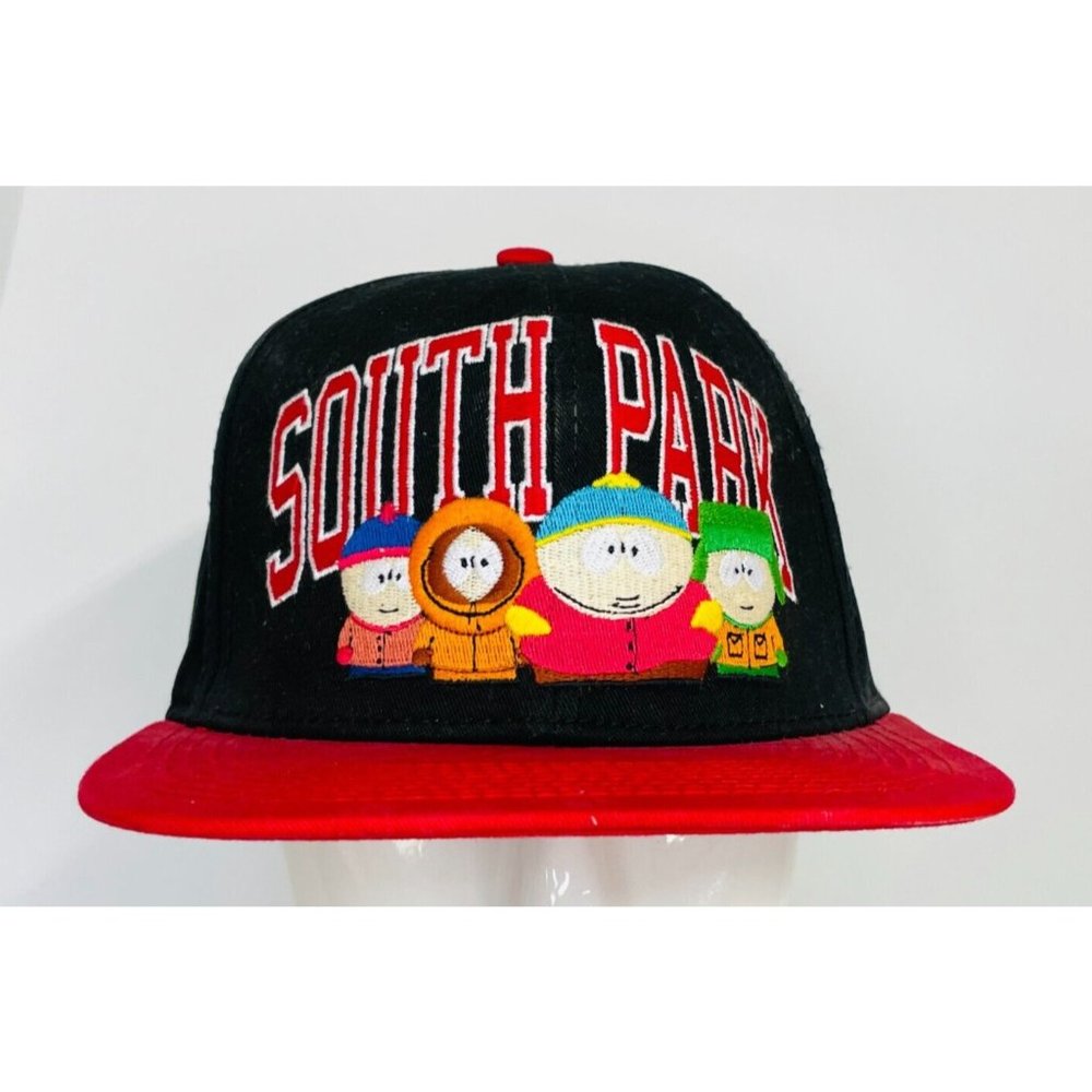 South Park Red and Black Snapback Cap, 2011 Comedy Central Official Licensed